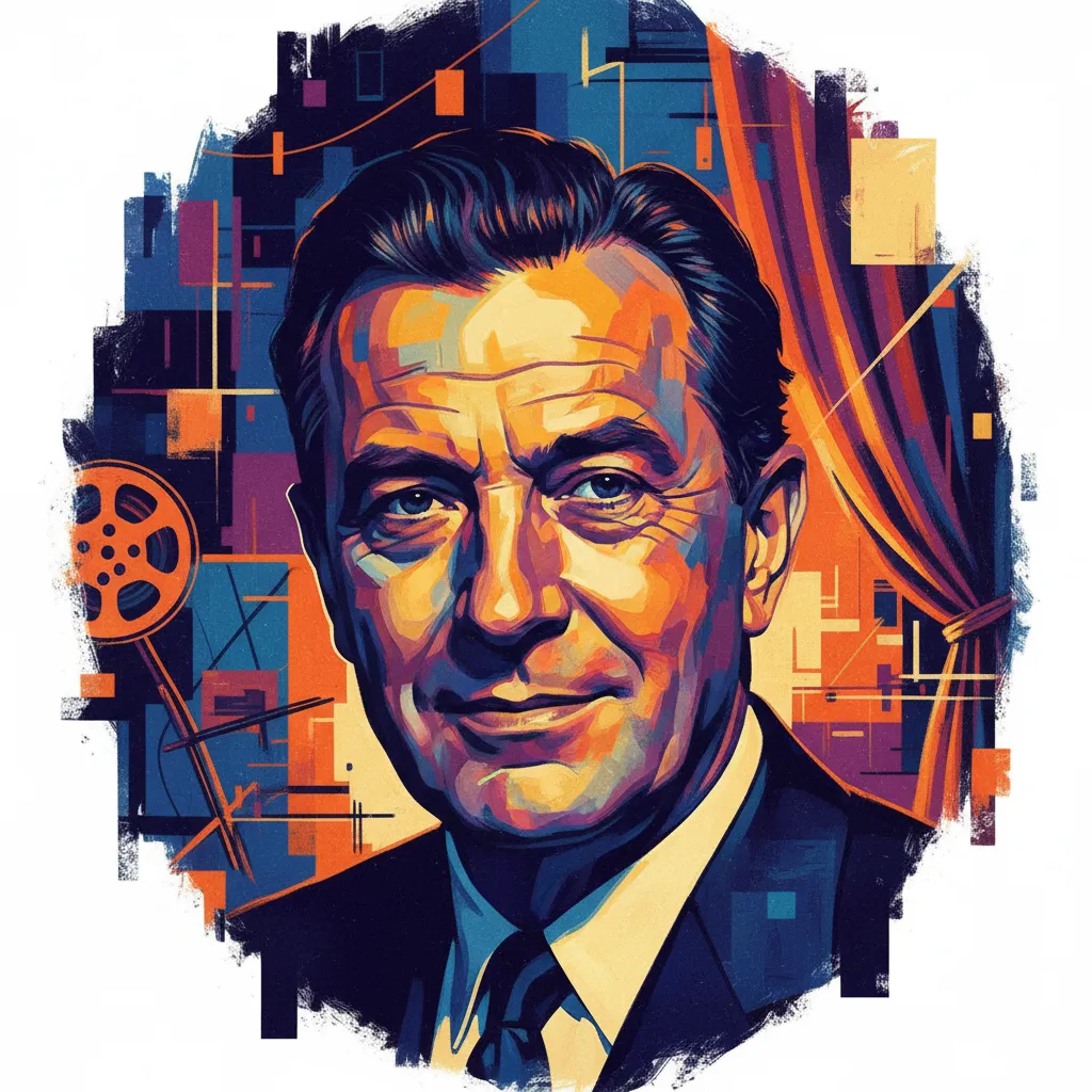 Artistic portrait of Emeric Pressburger