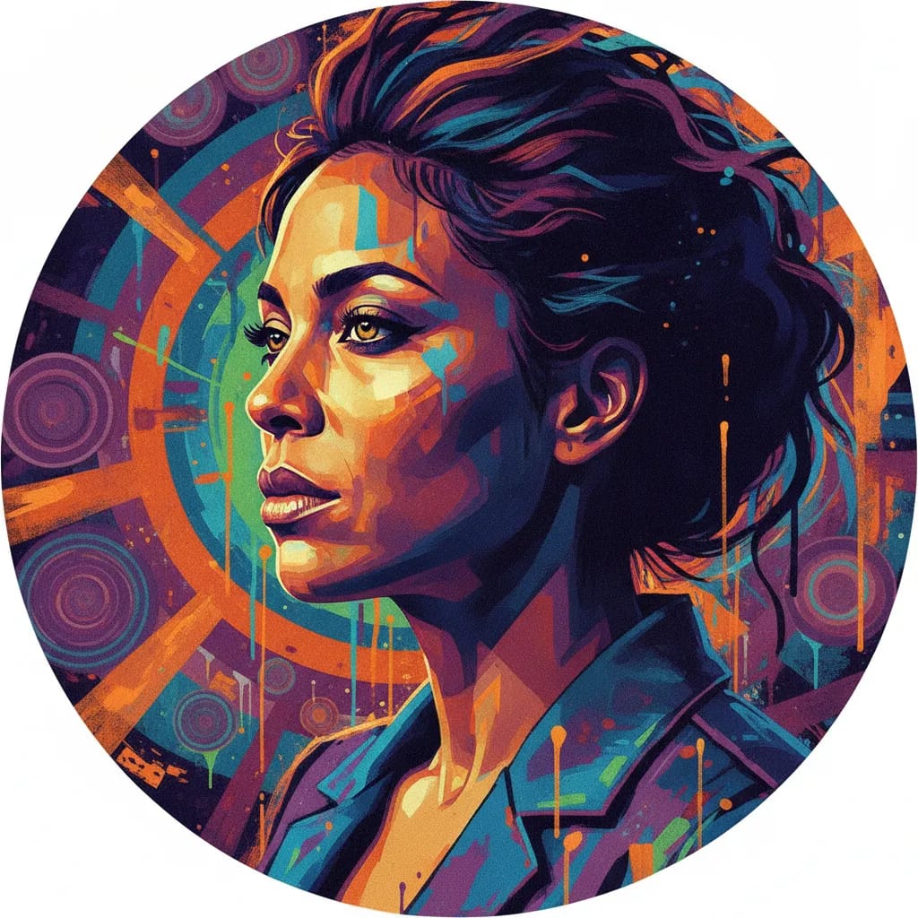Artistic portrait of Liza Colón-Zayas