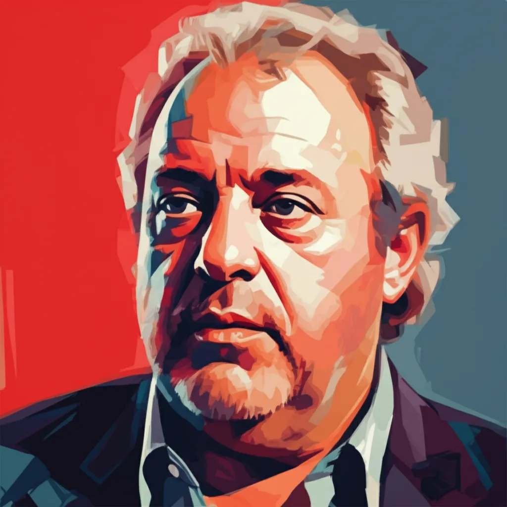 Artistic portrait of Billy Joel