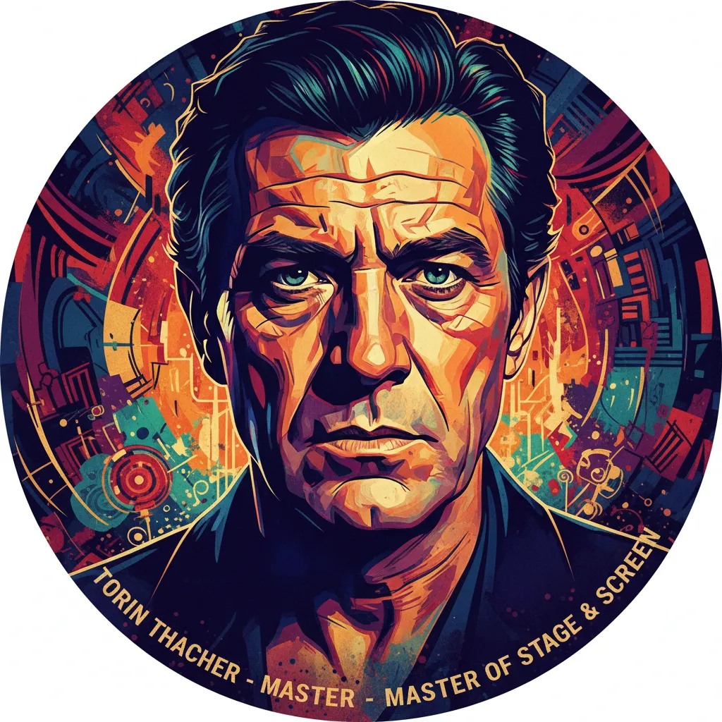 Artistic portrait of Torin Thatcher