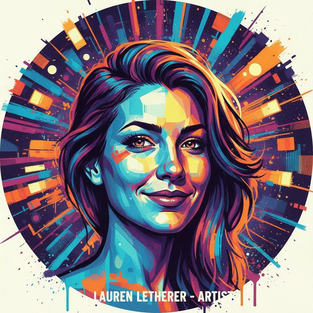 Artistic portrait of Lauren Letherer