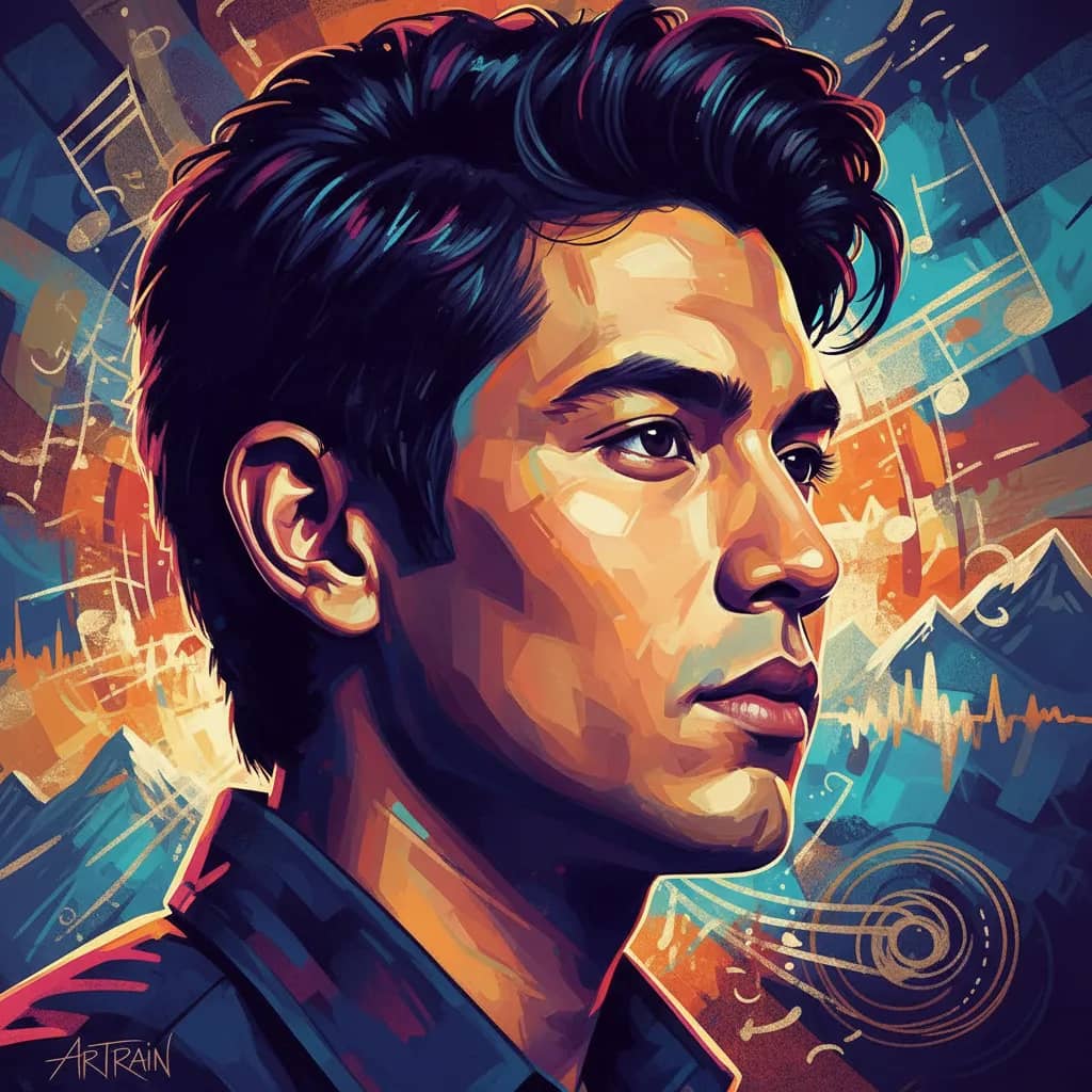 Portrait of Tenzing Norgay Trainor