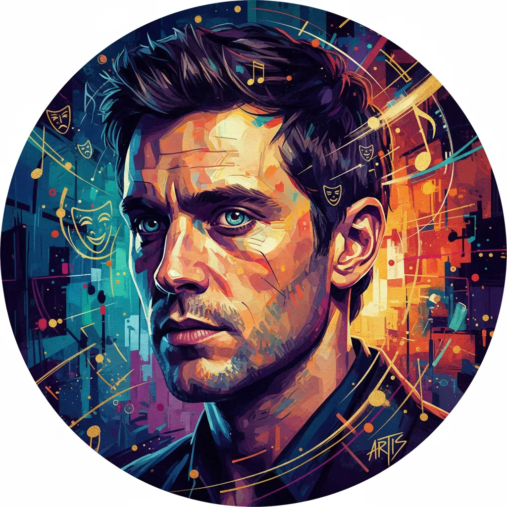 Artistic portrait of Luke Treadaway