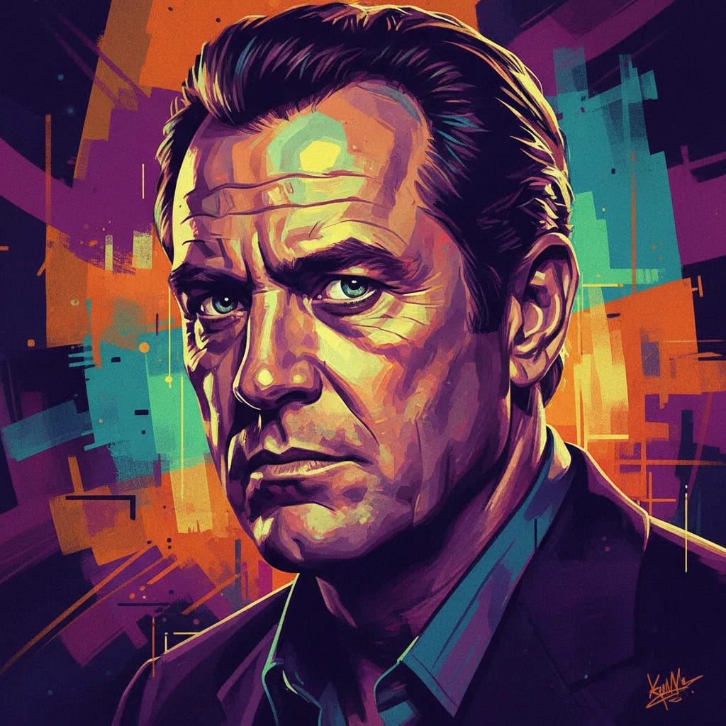 Artistic portrait of Charles Napier