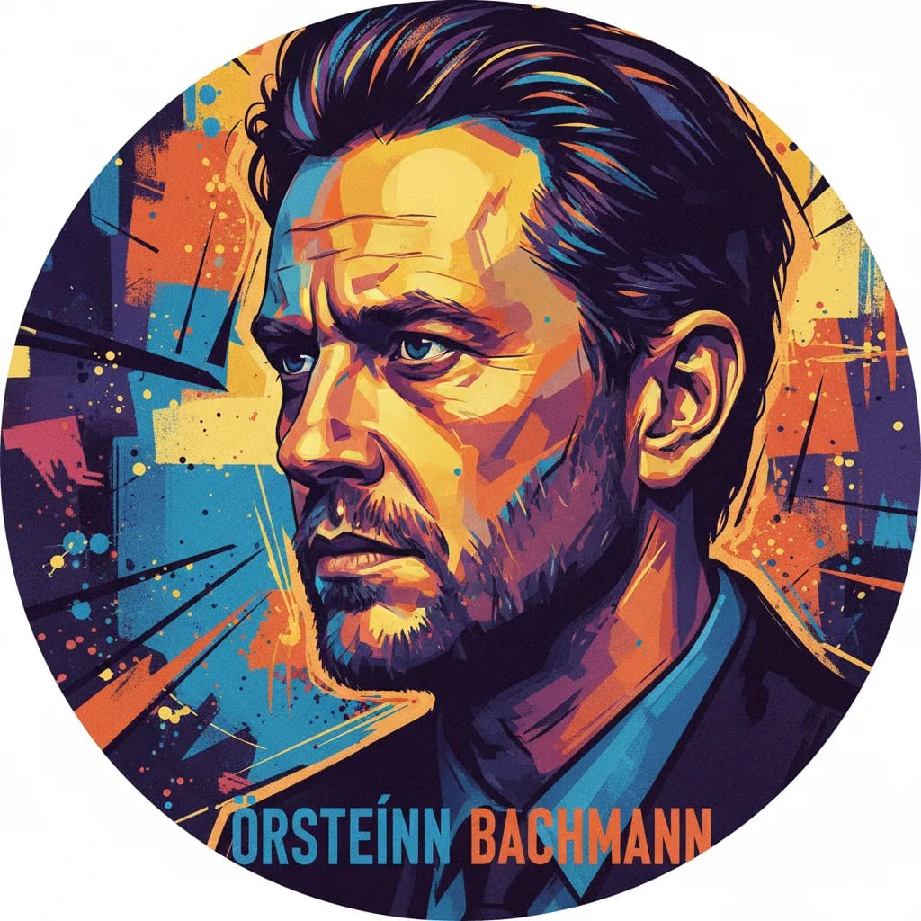 Portrait of Þorsteinn Bachmann