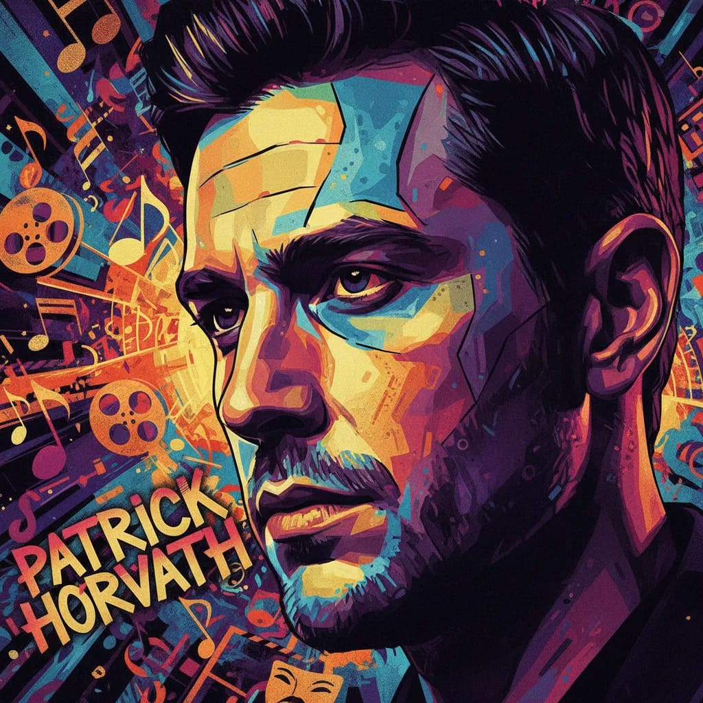 Artistic portrait of Patrick Horvath