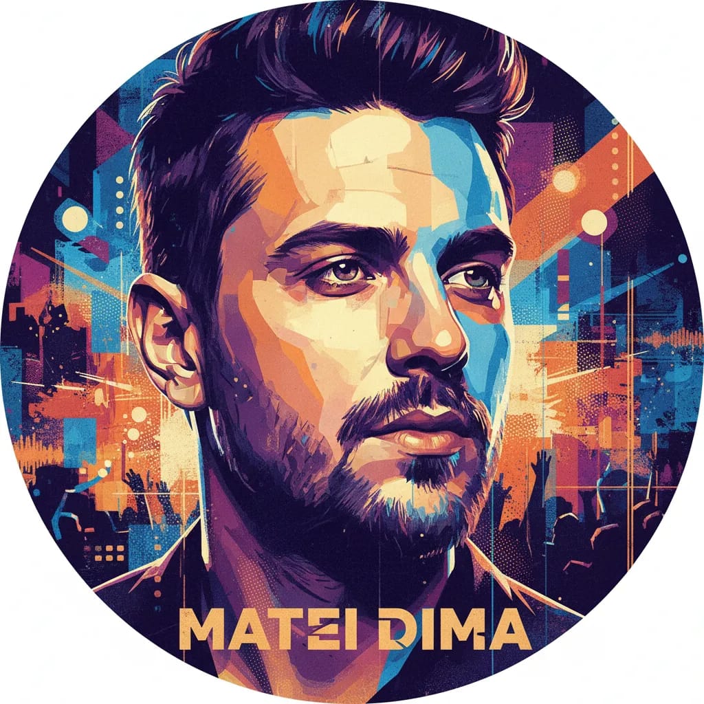 Artistic portrait of Matei Dima