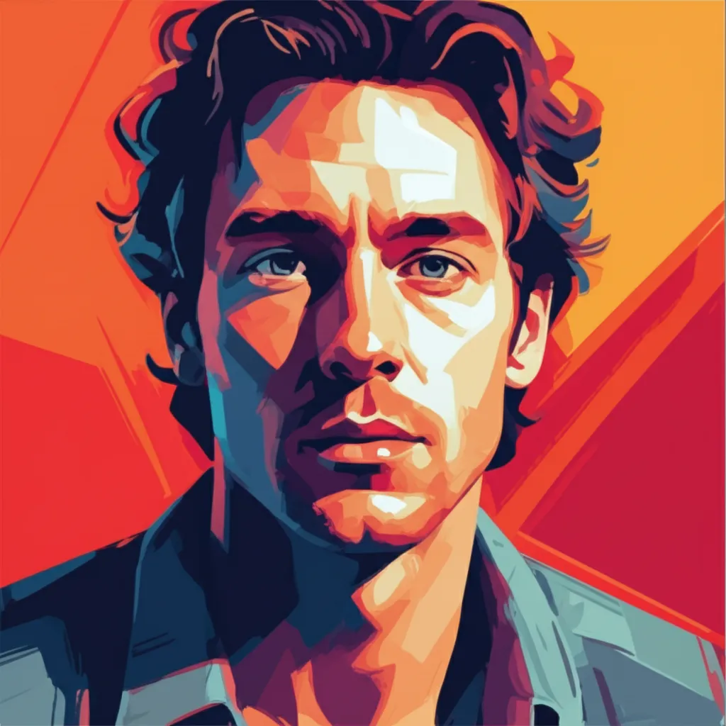 Artistic portrait of Timothy McKinney