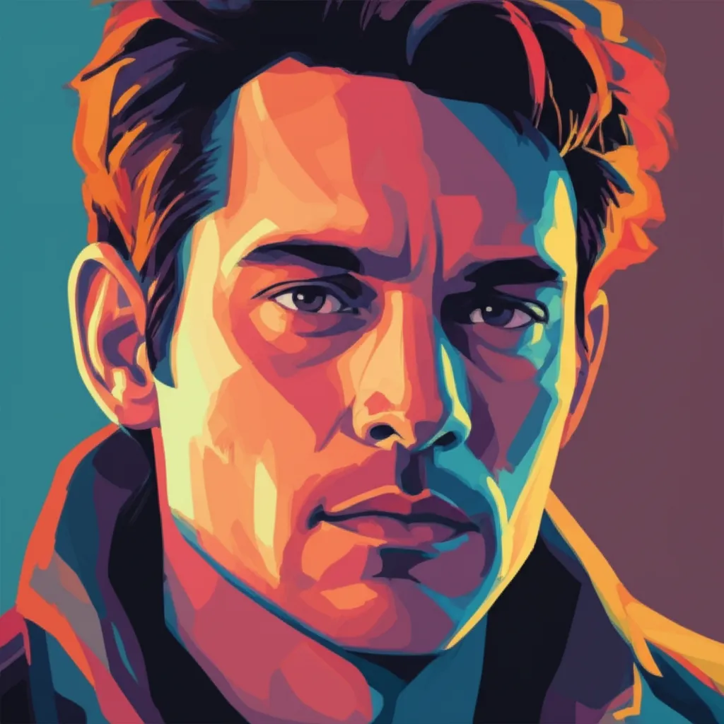 Artistic portrait of Cesar Garcia