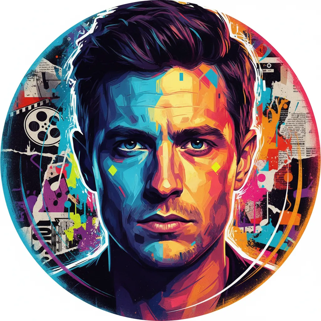 Artistic portrait of Simon Reynolds
