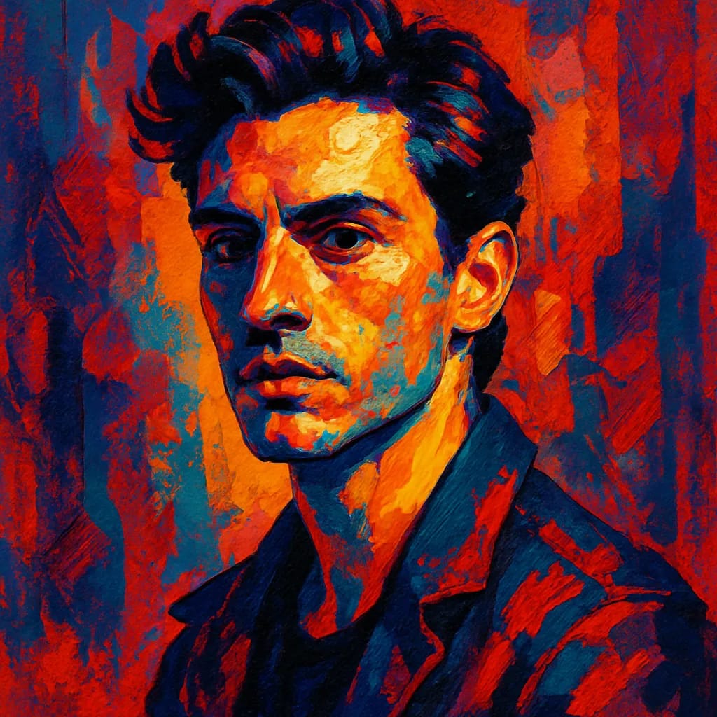 Artistic portrait of Gabriel Cartade