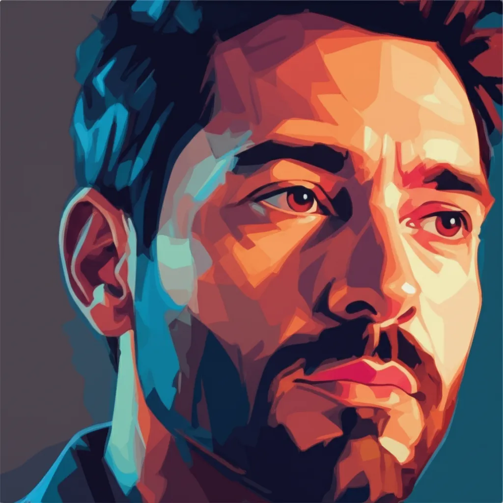 Artistic portrait of Raúl Jiménez