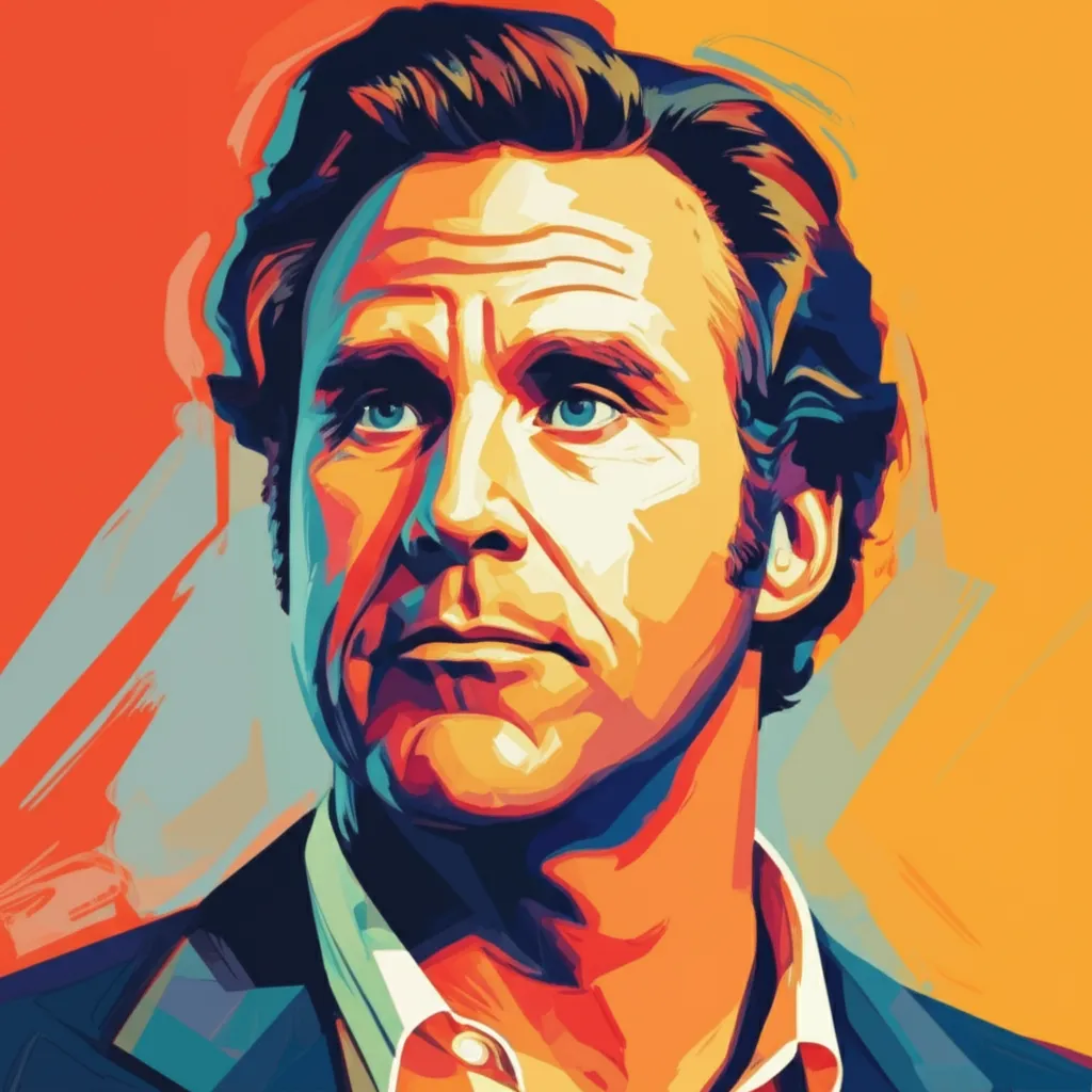 Artistic portrait of Will Ferrell