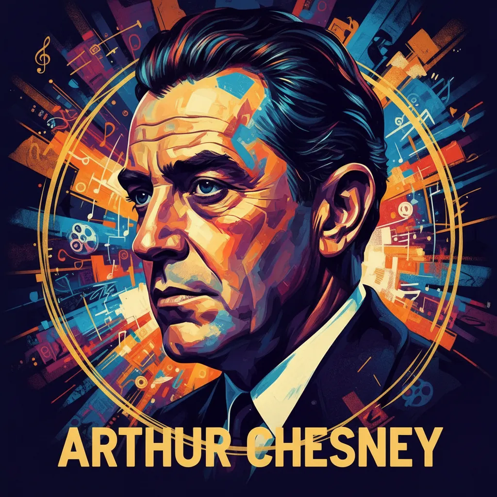 Artistic portrait of Arthur Chesney