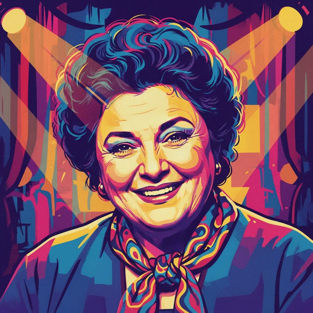 Artistic portrait of Adile Nasit