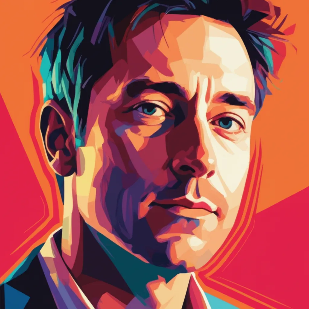 Artistic portrait of Rob Maxey