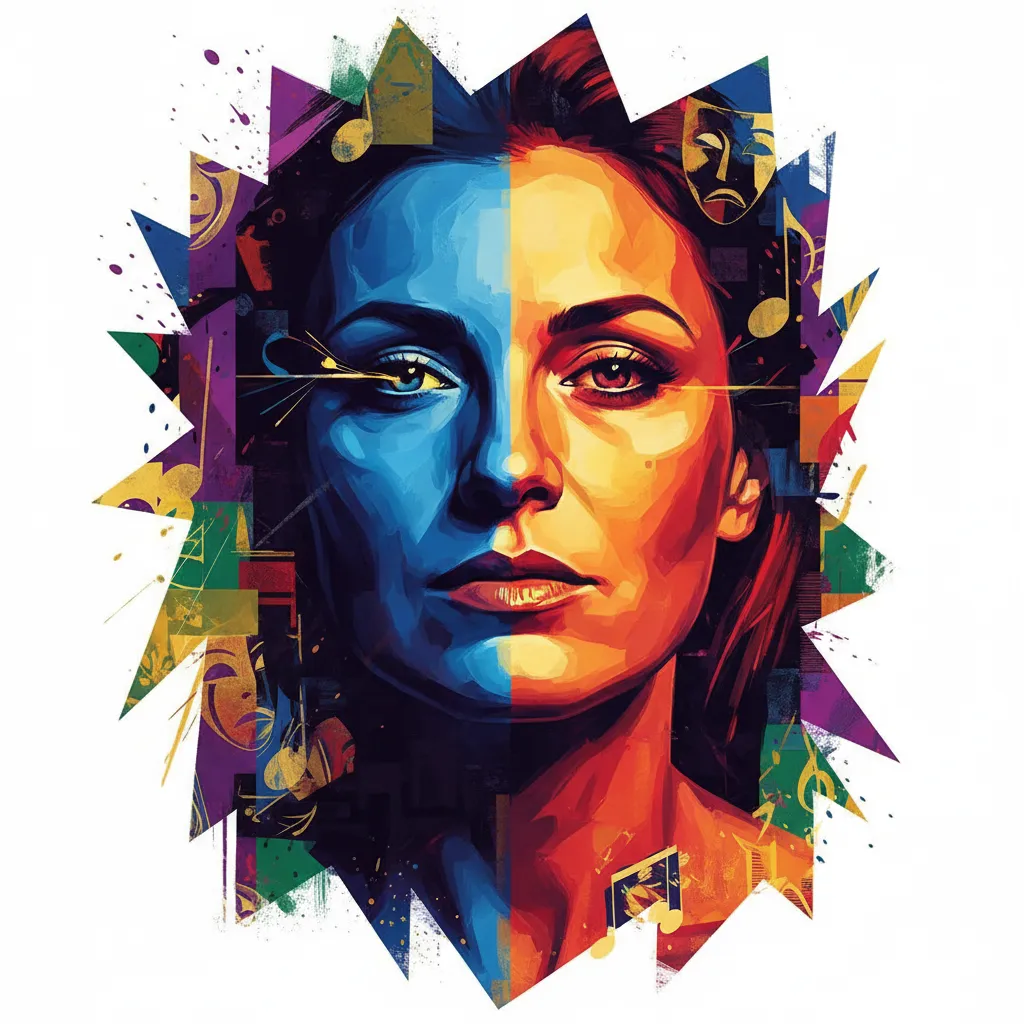 Artistic portrait of Danuta Stenka