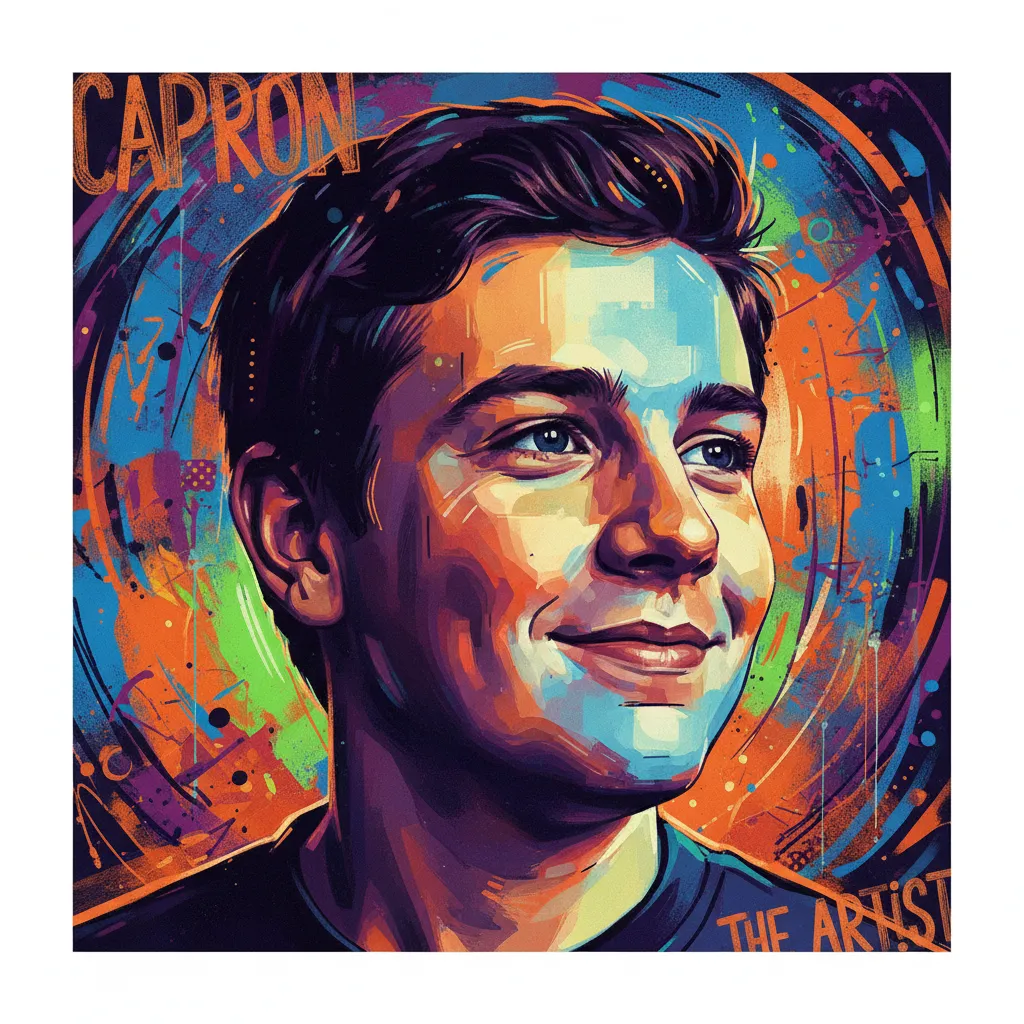 Artistic portrait of Robert Capron