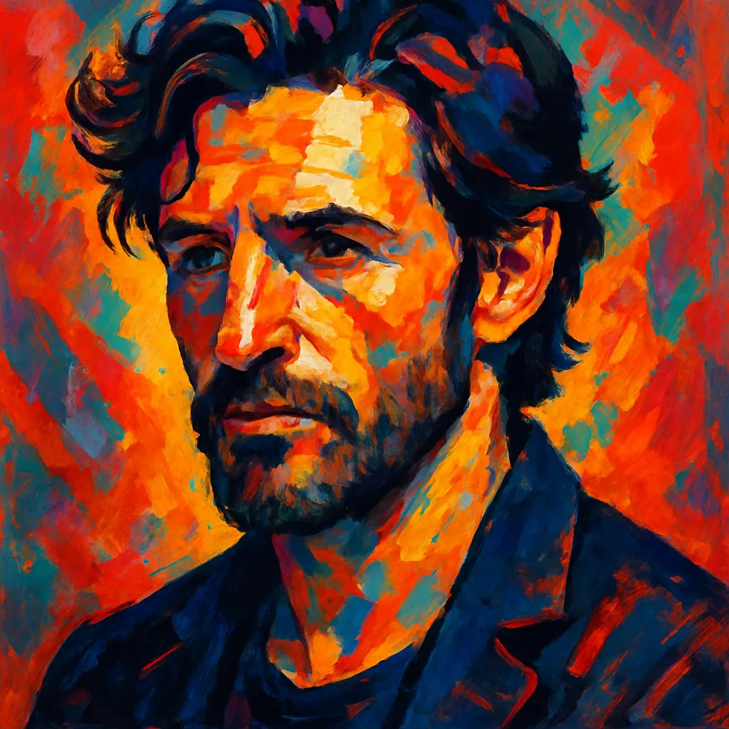 Artistic portrait of Eoin Macken