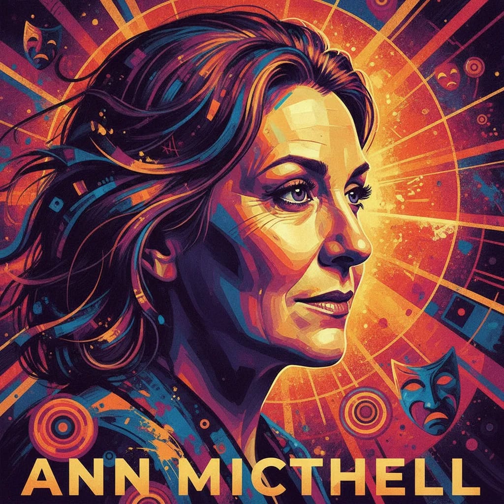 Artistic portrait of Ann Mitchell