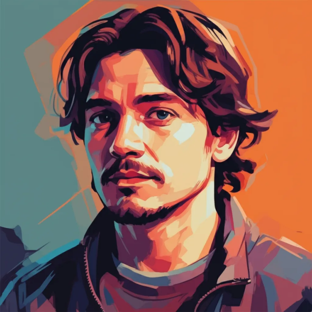 Artistic portrait of Diego Luna