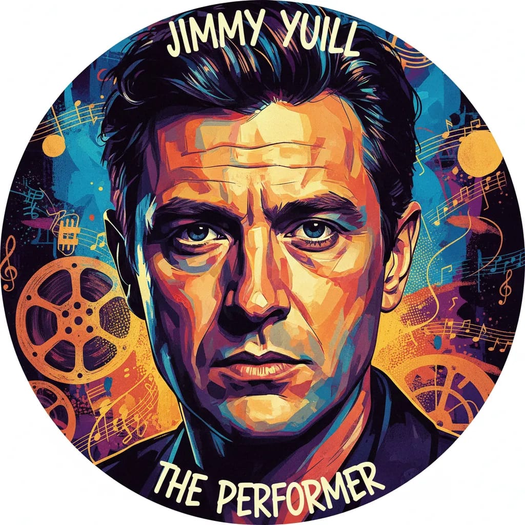 Artistic portrait of Jimmy Yuill
