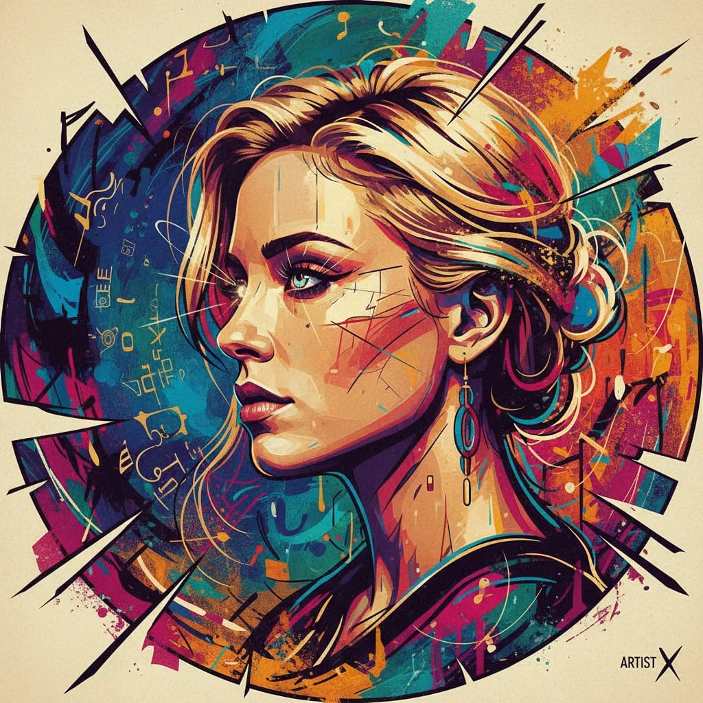 Artistic portrait of Mischa Barton