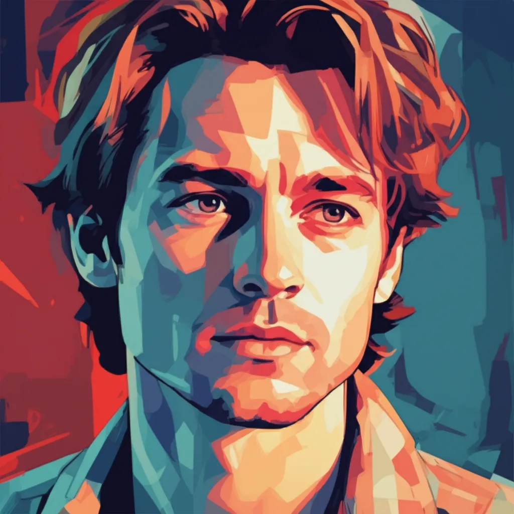 Artistic portrait of Skeet Ulrich