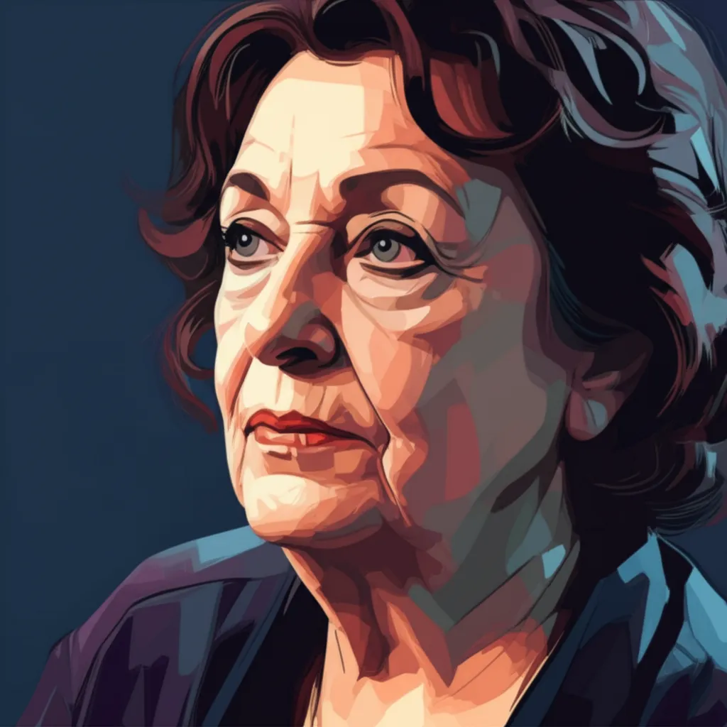 Artistic portrait of Terele Pávez