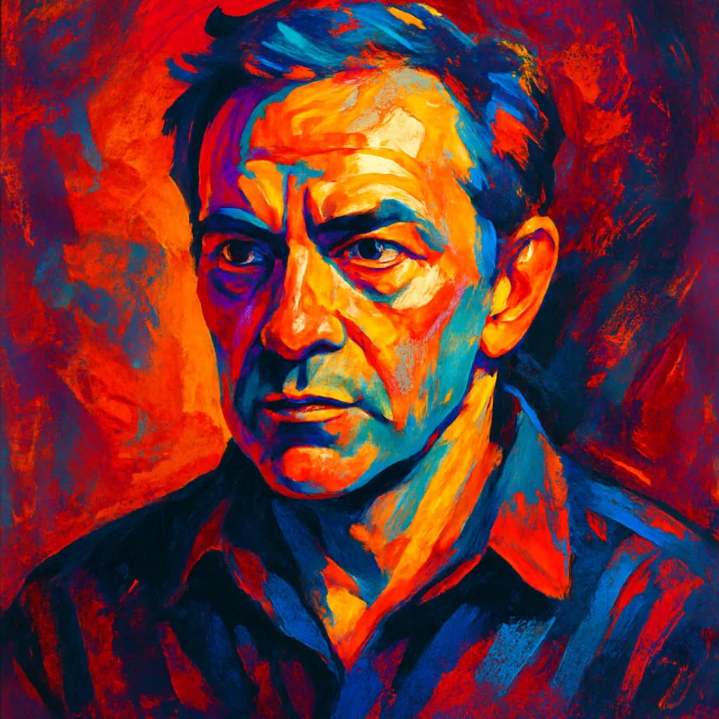 Artistic portrait of David Forman