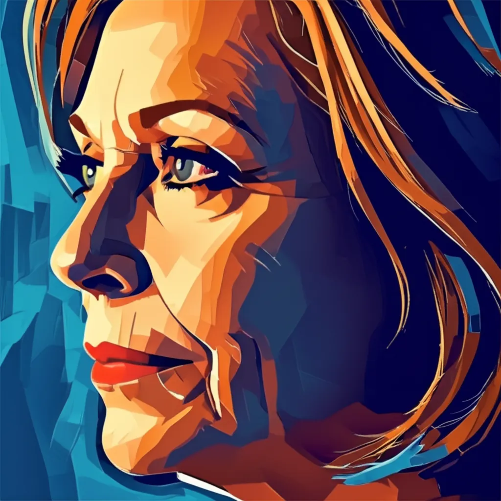 Artistic portrait of Frances Conroy