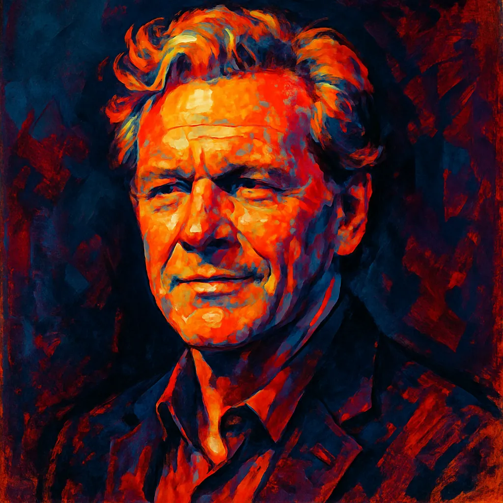 Artistic portrait of Brian Kerwin