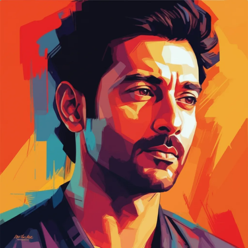 Artistic portrait of Indraneil Sengupta