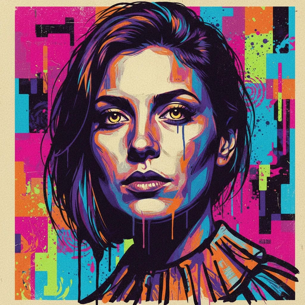 Artistic portrait of Darlene Stuto