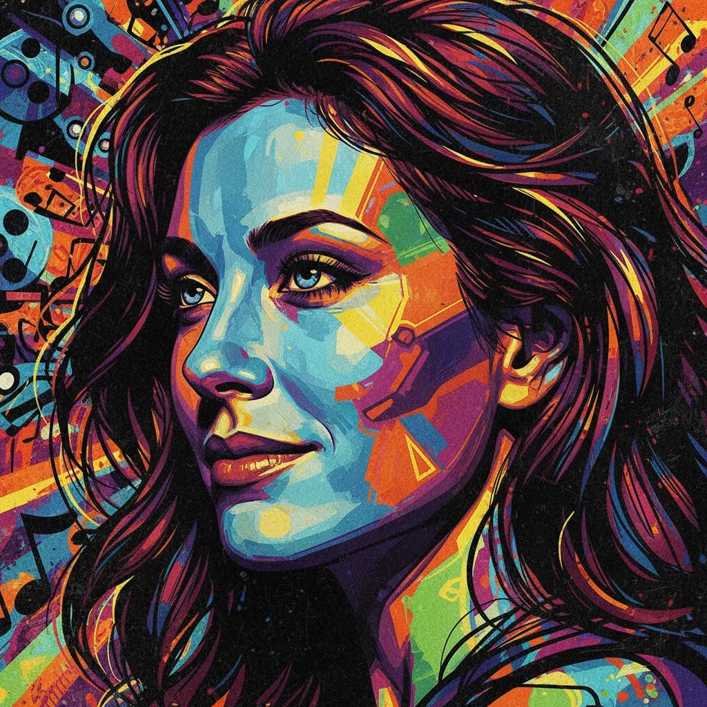 Artistic portrait of Laura San Giacomo