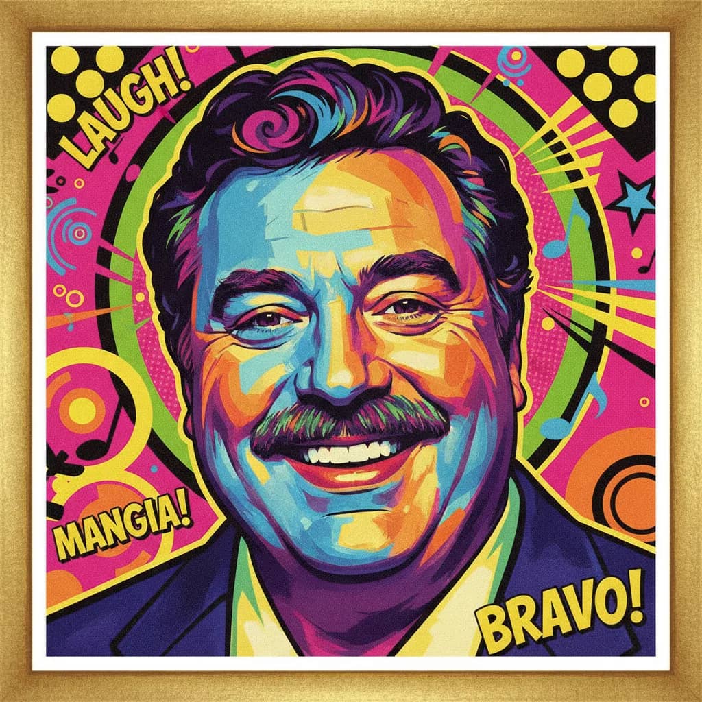 Portrait of Dom DeLuise
