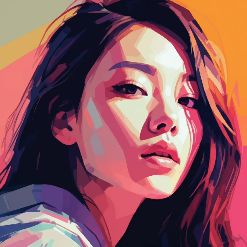Artistic portrait of Roe-ha Kim
