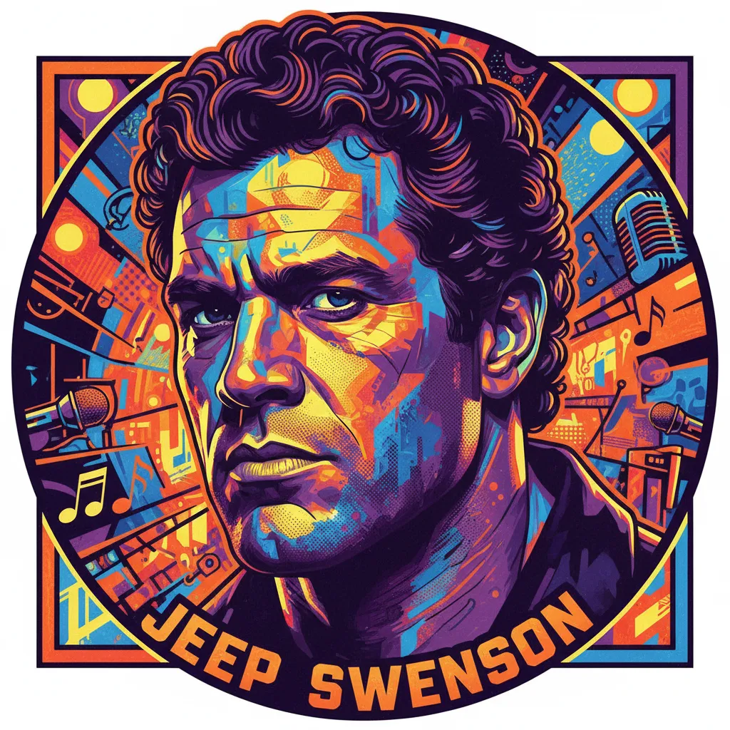 Artistic portrait of Jeep Swenson