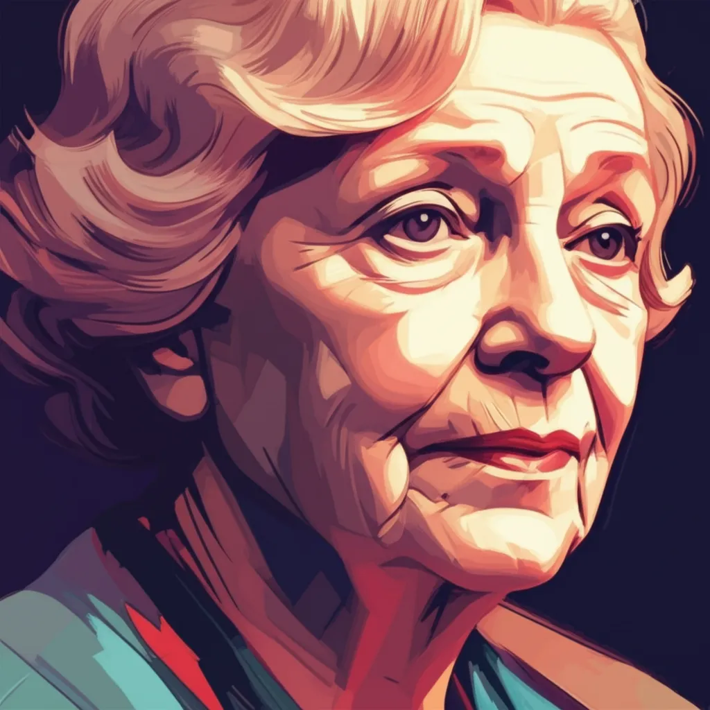 Artistic portrait of Jane Darwell