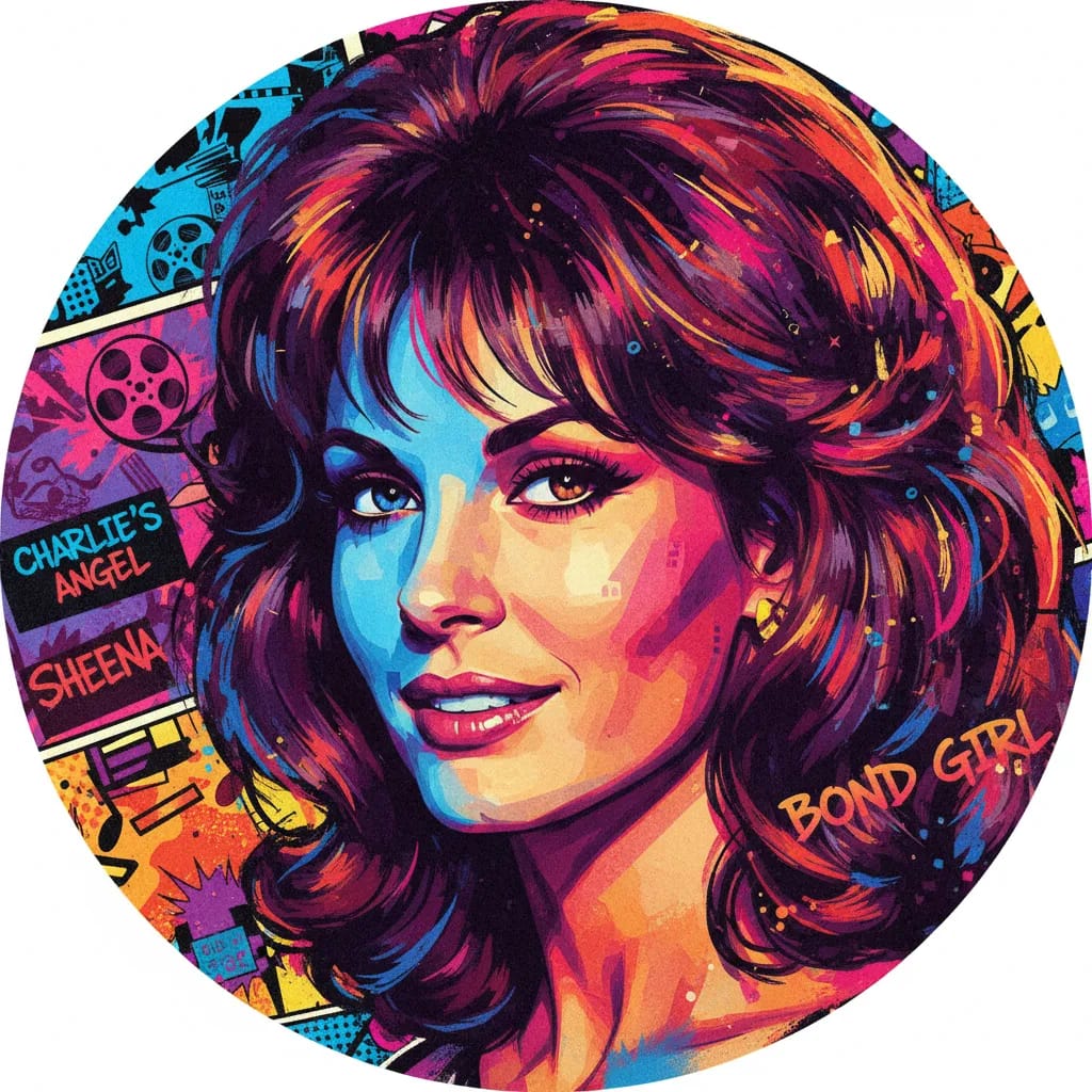 Artistic portrait of Tanya Roberts