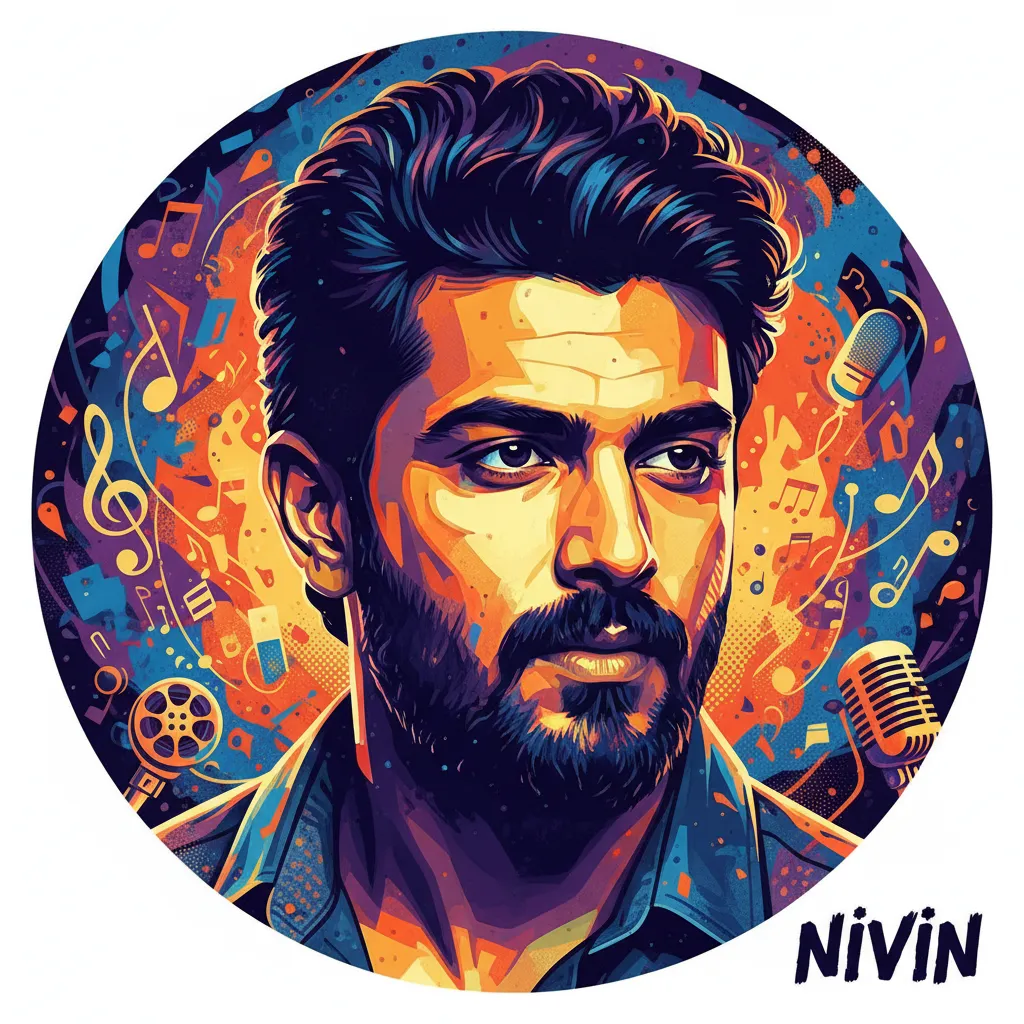 Artistic portrait of Nivin Pauly