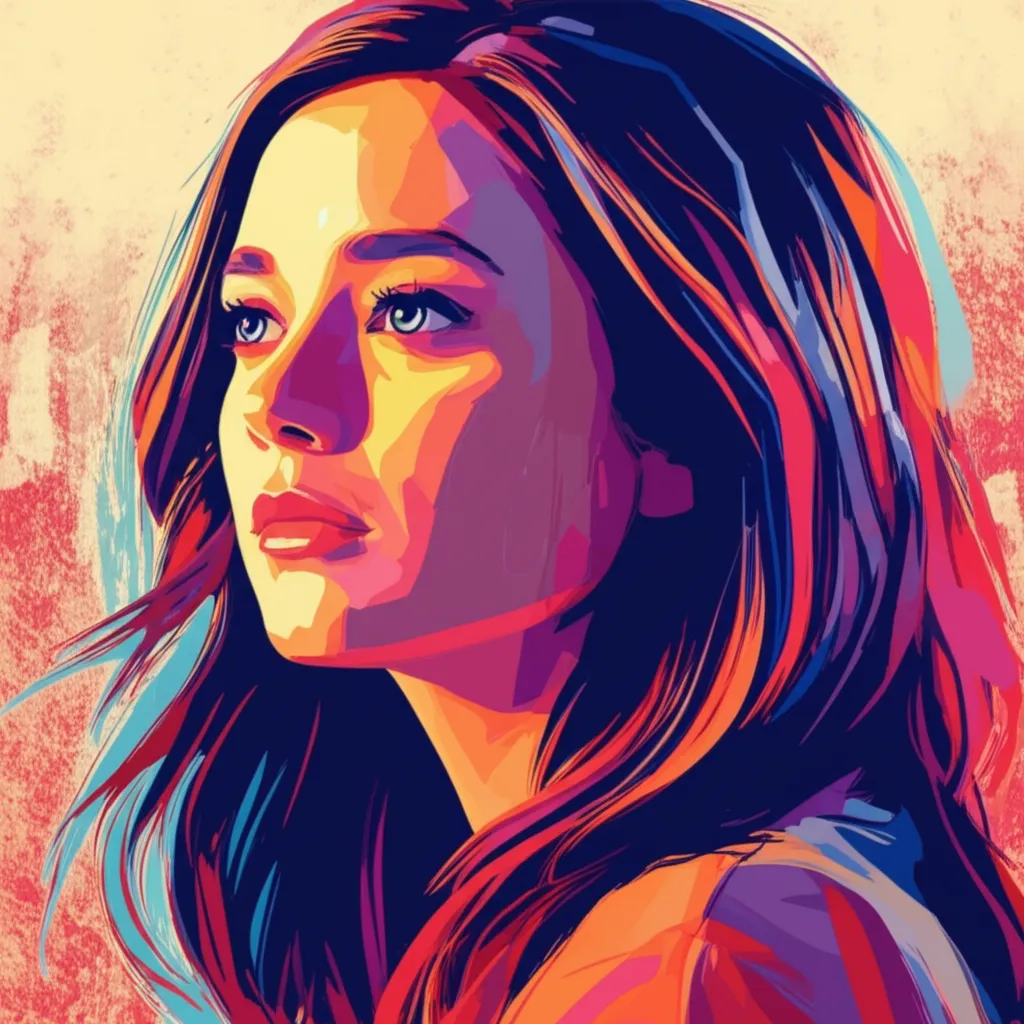 Artistic portrait of Rebecca Griffiths