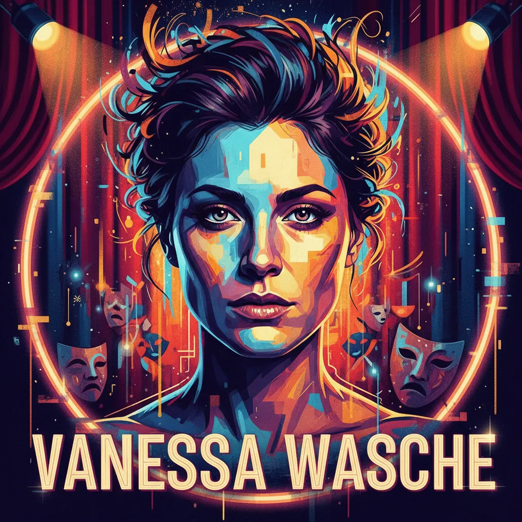 Artistic portrait of Vanessa Wasche