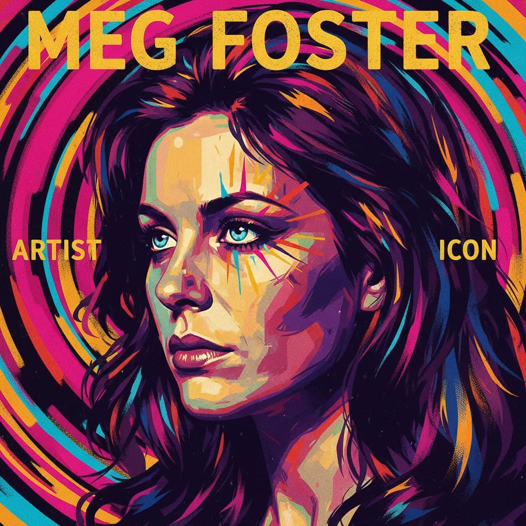 Artistic portrait of Meg Foster