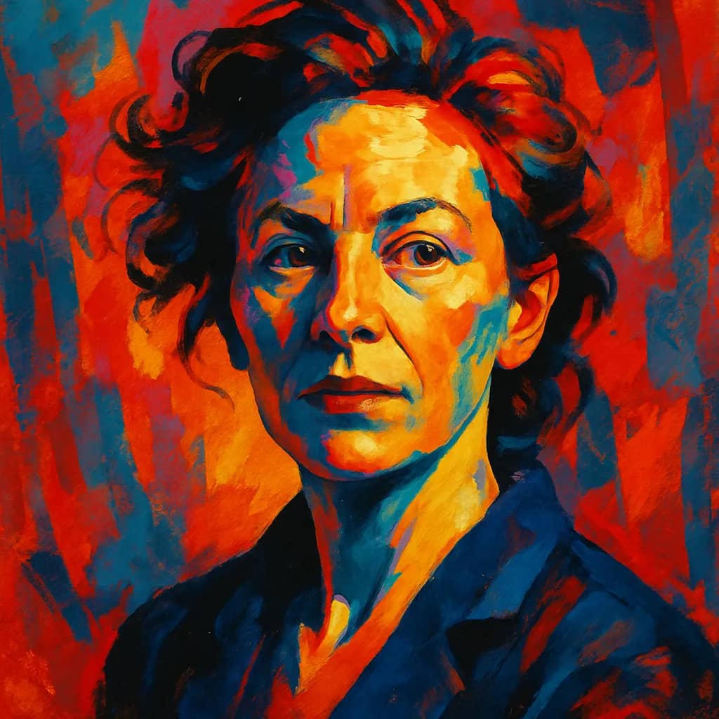 Portrait of Sylvie Van den Elsen