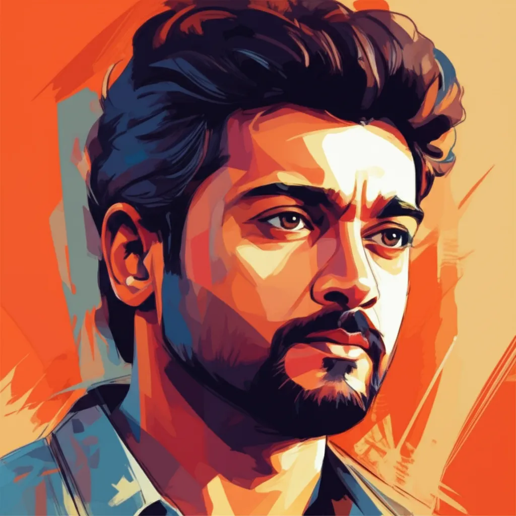 Artistic portrait of Suriya