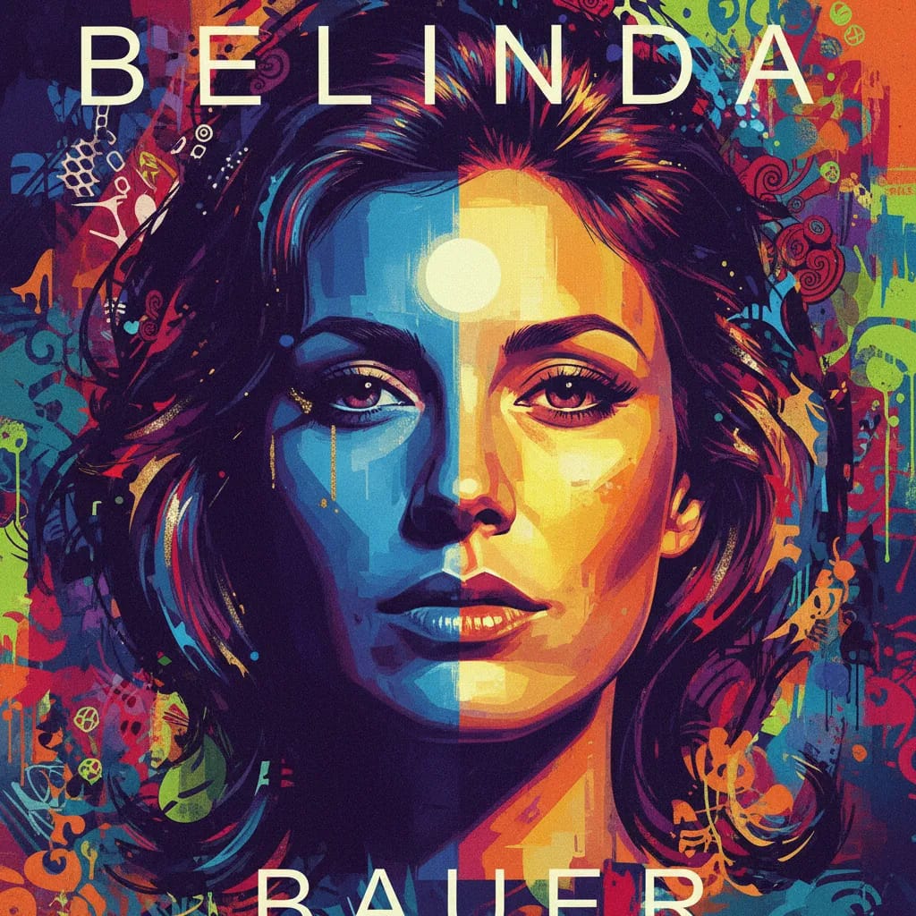 Artistic portrait of Belinda Bauer