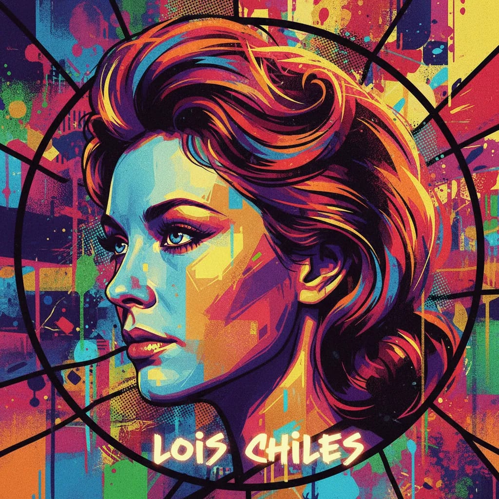 Artistic portrait of Lois Chiles