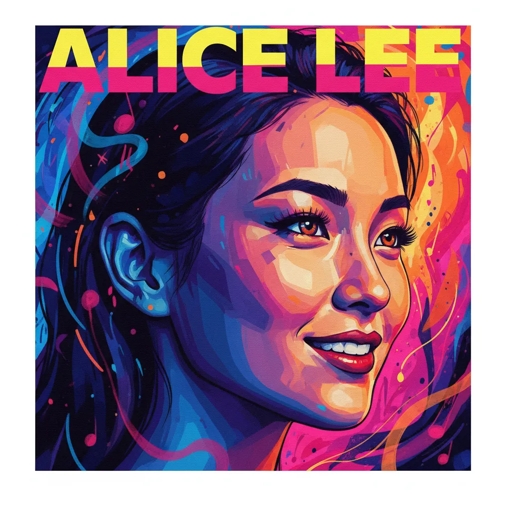 Artistic portrait of Alice Lee