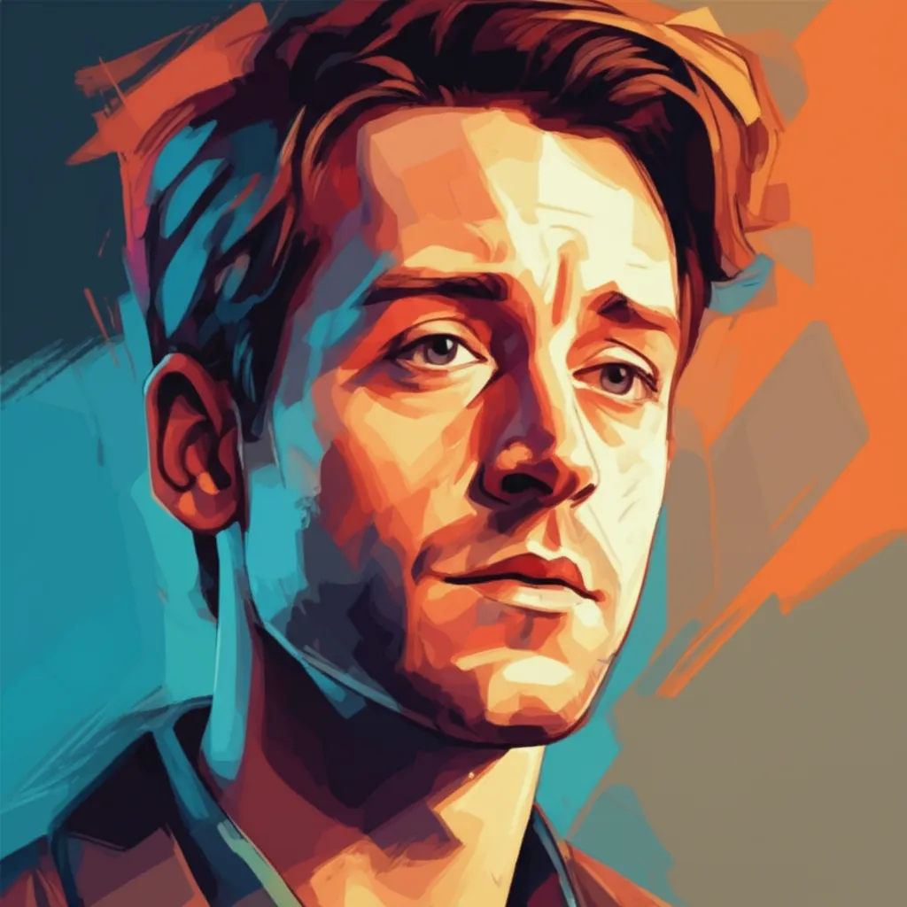 Artistic portrait of Kieran Culkin